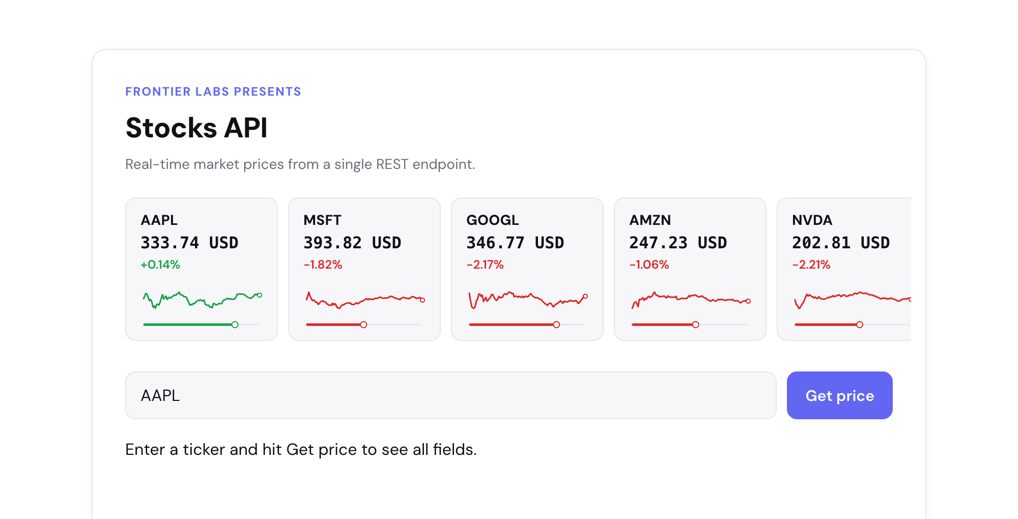 Stock API